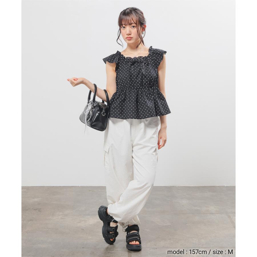 Honeys（ハニーズ） トップス ブラウス ノースリーブ 大きいサイズ