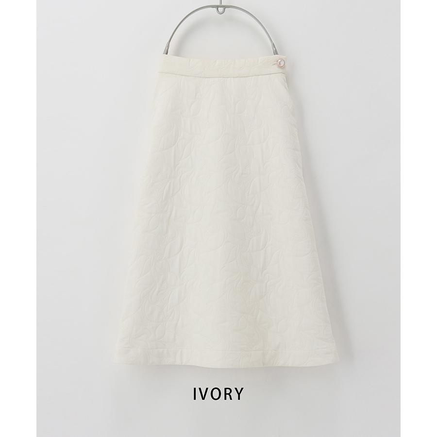 Honeys ボトムス フレアスカート Aライン ミモレ丈 美脚 通勤