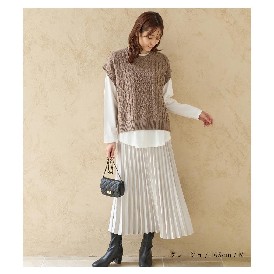 【新品タグ付き】LOUNIE ロングプリーツスカート LOUNIEが考える“長いおつきあい ”Limited Items Vol.2｜LOUNIE