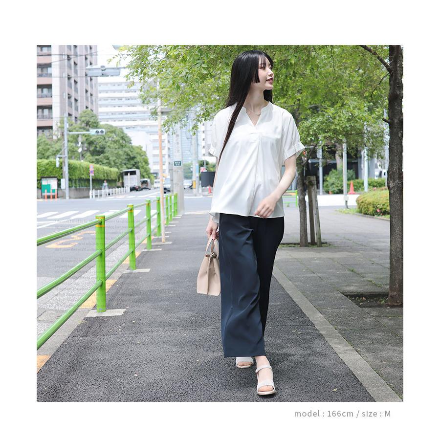 パンツ ストレートパンツ イージーパンツ 無地 ウエストゴム シンプル レディース 夏 秋 Honeys ハニーズ イージーストレートパンツ ハニーズ Paypayモール店 通販 Paypayモール