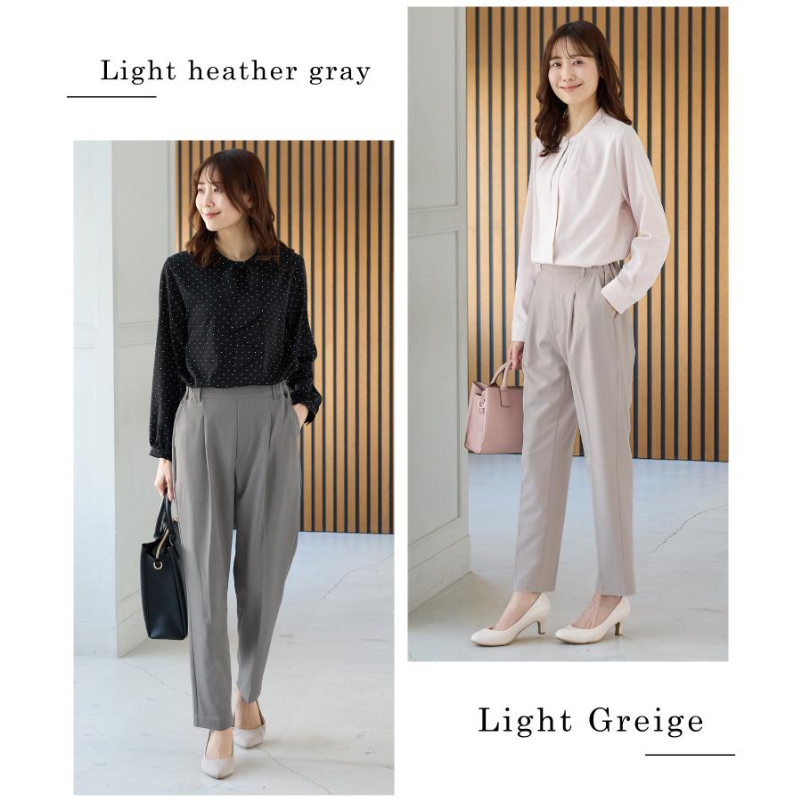 ボトムス パンツ テーパードパンツ 美ージー ロングパンツ 大きいサイズ オフィス きれいめ レディース Honeys ハニーズ 美ージーテーパード（股下６０ｃｍ） | Honeys | 22
