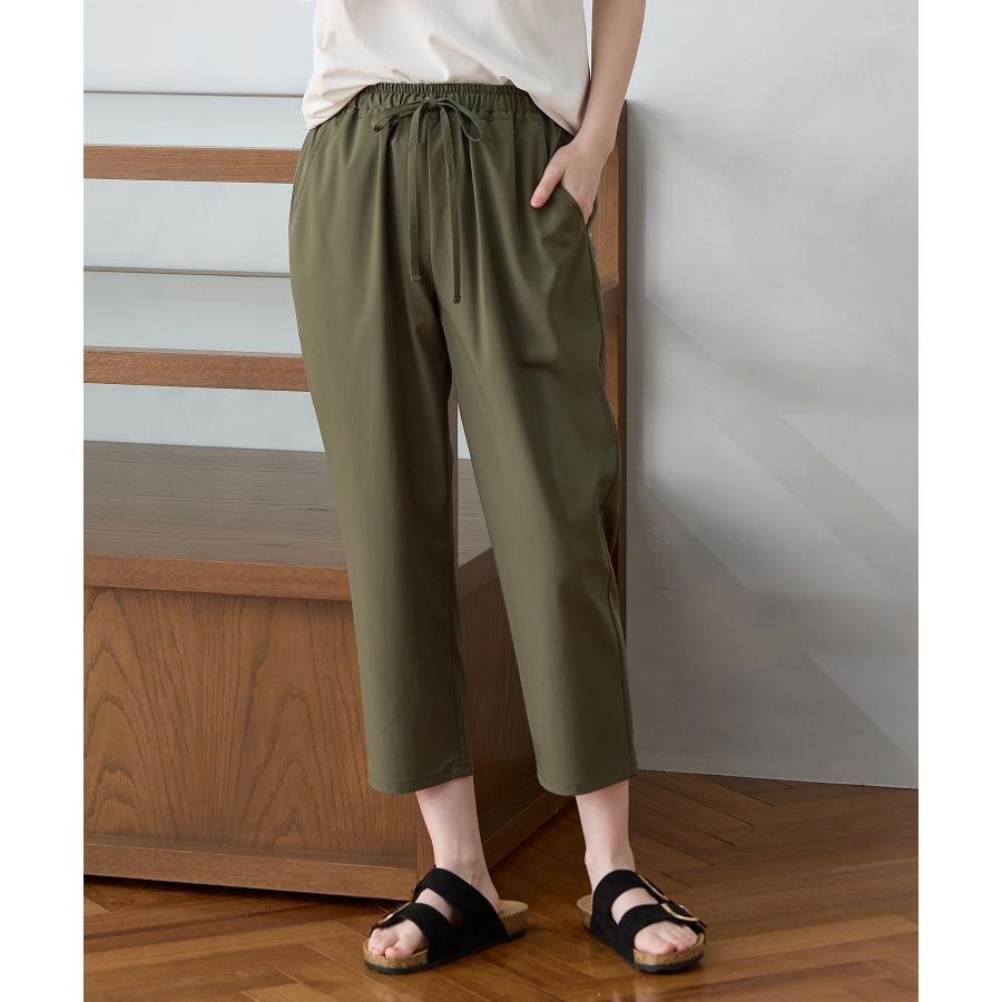 ボトムス パンツ ハニさら 大きいサイズ クロップドパンツ イージーパンツ UVカット 速乾ドライ レディース Honeys ハニーズ クロップドイージーパンツ | Honeys | 11