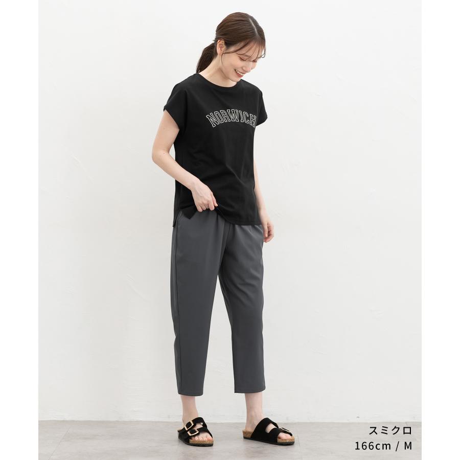 ボトムス パンツ ハニさら 大きいサイズ クロップドパンツ イージーパンツ UVカット 速乾ドライ レディース Honeys ハニーズ クロップドイージーパンツ | Honeys | 12