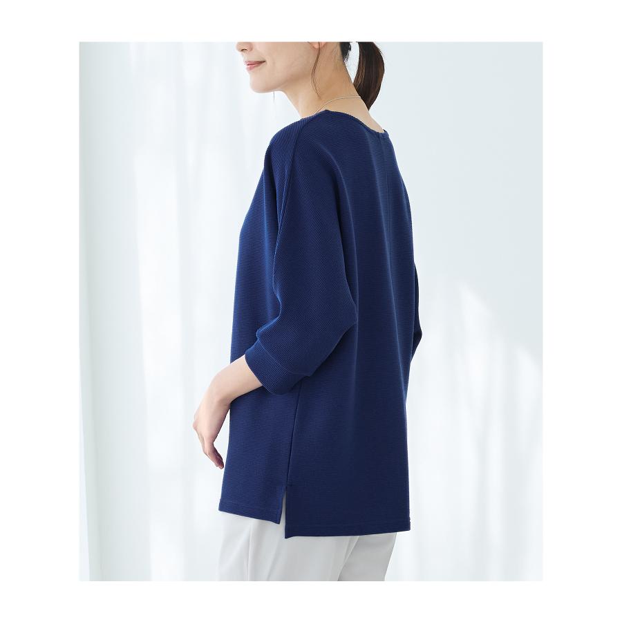 Honeys（ハニーズ） カットソー UVカット アクセサリー付き ドルマン袖