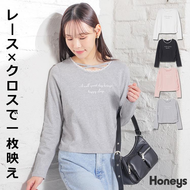 Honeys（ハニーズ） トップス カットソー 長袖 コットン 綿 USA