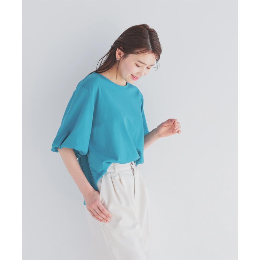Honeys トップス カットソー バルーンスリーブ ボートネック