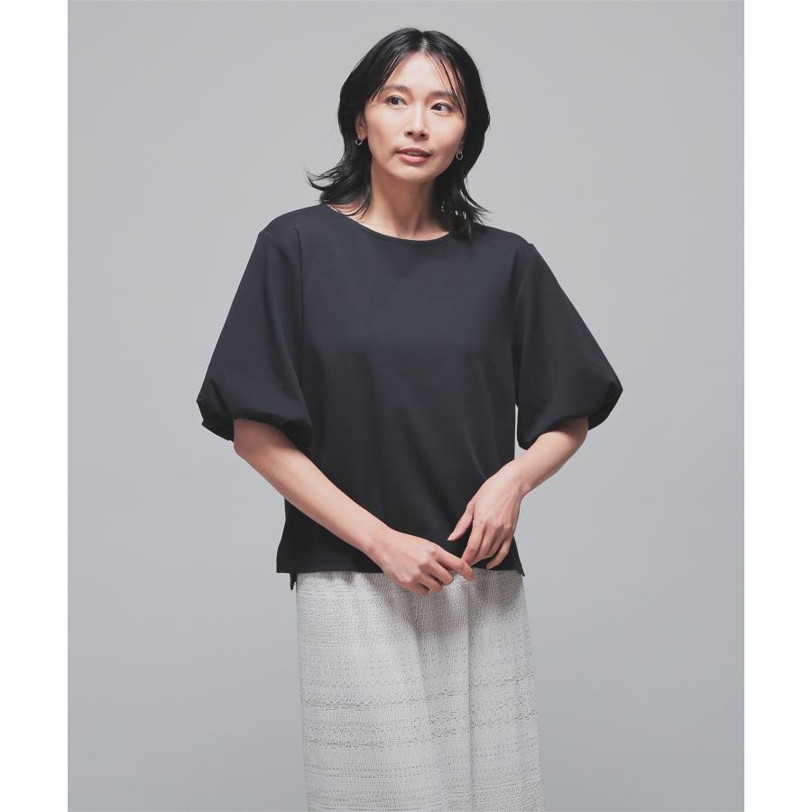 本日20時まで限定値下げ　NAVYカットソー　バルーンスリーブ　トップス　1 バルーンスリーブブラウス レディース トップス ボリューム袖
