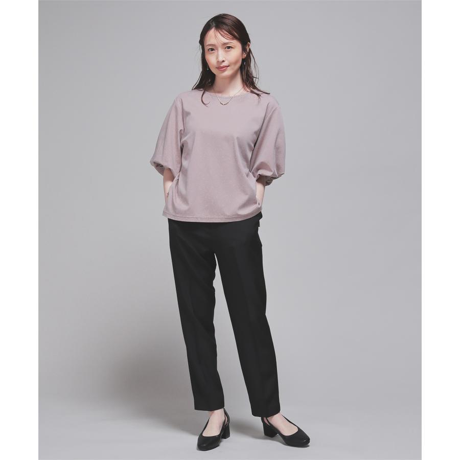 本日20時まで限定値下げ　NAVYカットソー　バルーンスリーブ　トップス　1 楽天市場】バルーン袖カットソー M L レディース 長袖 バルーン