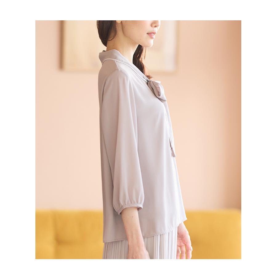 Honeys（ハニーズ） トップス ブラウス リボン ボウタイリボン 大きい