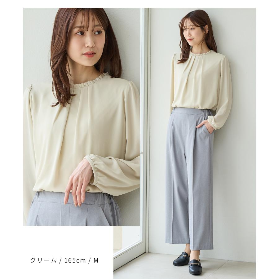 ❤️大人気即完売＊Honey ブラウス Honeys（ハニーズ） トップス ブラウス 長袖 大きいサイズ オフィス