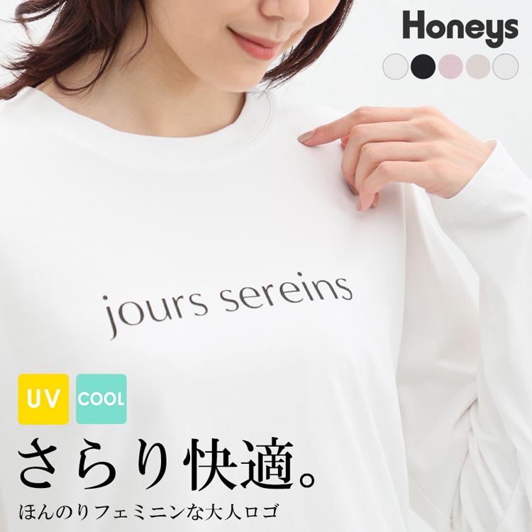 【Lサイズ】【新品★未開封】 HANA 花 ロゴTシャツ HONEYs ハニーズ Honeys 花ロゴプリントゆるT トップス Tシャツ 半袖Tシャツ