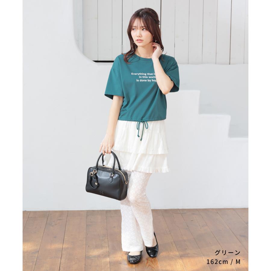 タマキニイメ　トップス　レディース　プルオーバー　カットソー　半袖　Tシャツ Honeys（ハニーズ） トップス Tシャツ 半袖Tシャツ カットソー 半袖