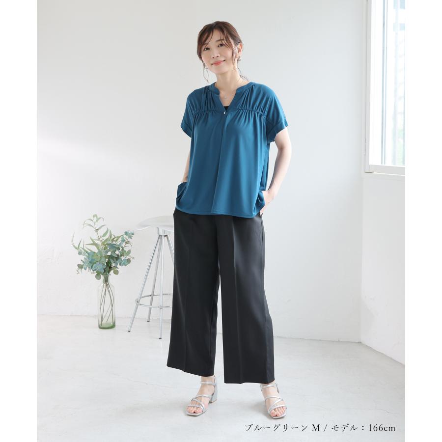 Honeys（ハニーズ） トップス カットソー 半袖 美冷 UVカット 接触冷感