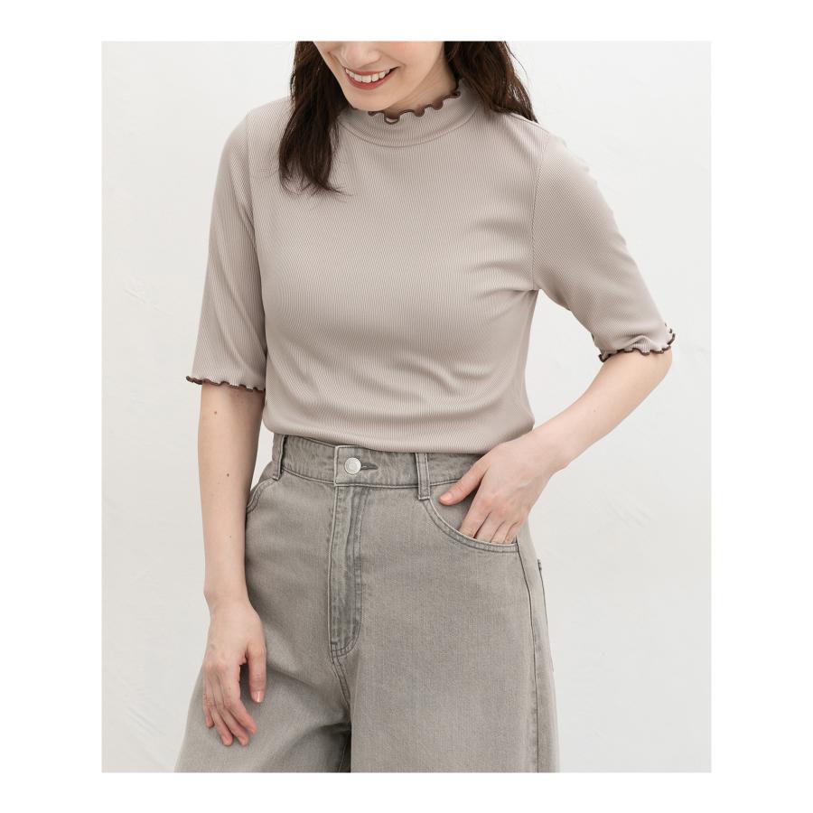 Honeys（ハニーズ） トップス カットソー 接触冷感 ハニさら Tシャツ