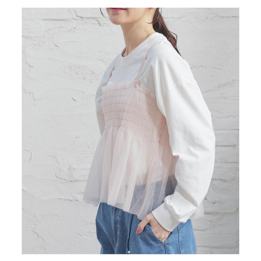 BIGシャツL☆ハニーズ好きドレスキップ好きcoen好きKOE好き無印良品に Honeys（ハニーズ）の「肩開きトップス（Tシャツ/カットソー