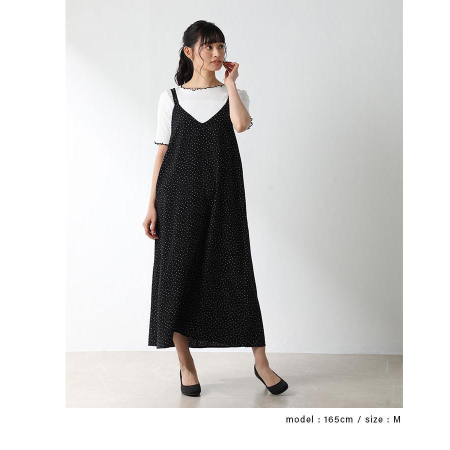 ワンピース セットアイテム キャミワンピ 半袖 レディース 春 夏 Sale Honeys ハニーズ ｔシャツ付キャミワンピ Web限定llサイズ有 ハニーズ Paypayモール店 通販 Paypayモール