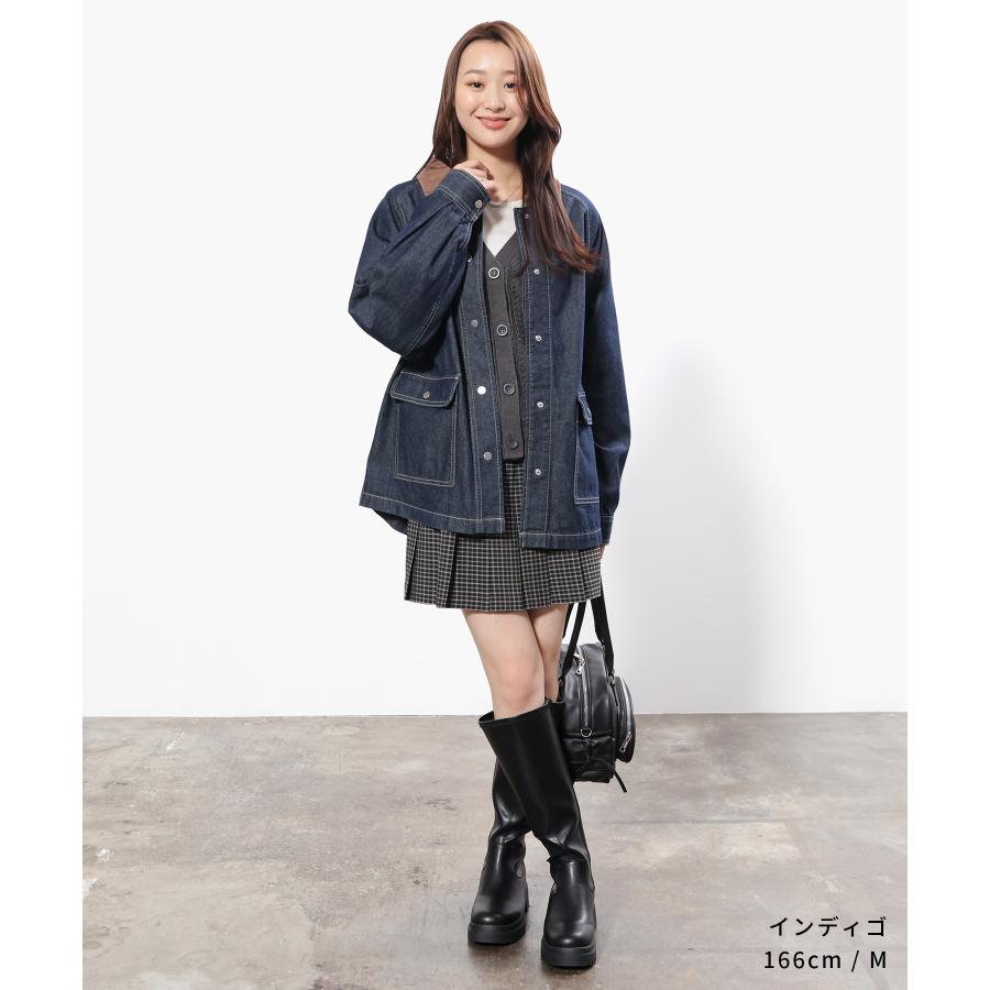 Honeys（ハニーズ） アウター カバーオール デニム コットン 綿 衿付き