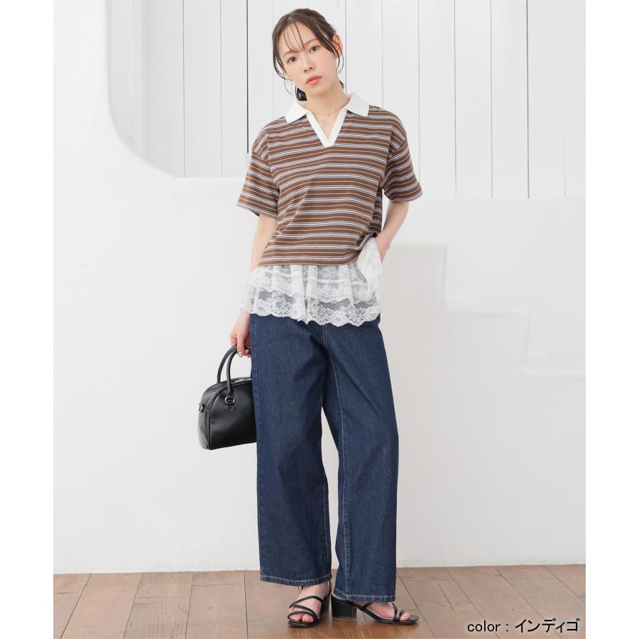 Honeys（ハニーズ） ボトムス パンツ デニム コットン 綿 大きいサイズ