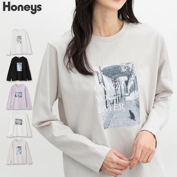 PHENNY 写真プリント 長袖シャツ Penneys（ぺニーズ）別注フォトプリントロングスリーブTシャツ