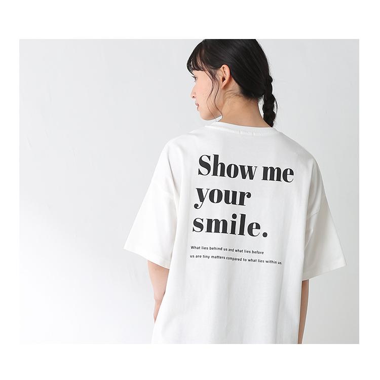 ワンピース Tシャツワンピ 半袖 バックロゴ ロゴ 綿 コットン おしゃれ レディース 春 夏 Sale セール Honeys ハニーズ バック ロゴワンピース ハニーズ オンラインショップ 通販 Paypayモール