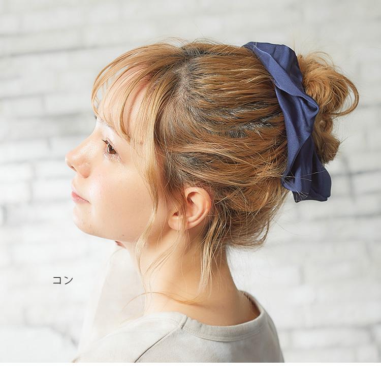 ヘアアクセサリー アクセ シュシュ ヘアゴム 抗菌 防臭 プチプラ 送料対策 大人 レディース Honeys ハニーズ 抗菌防臭シュシュ 無地 ハニーズ Paypayモール店 通販 Paypayモール