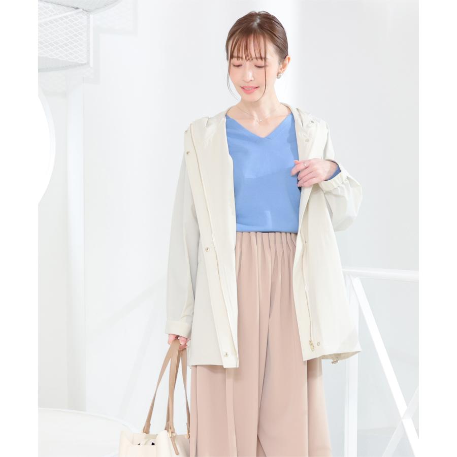 ディーケーエヌワイ ニット トップス 長袖 Vネック セーター モヘヤ混 レディース Sサイズ パープル DKNY ディーケーエヌワイ ニット トップス 長袖 Vネック セーター モヘヤ混