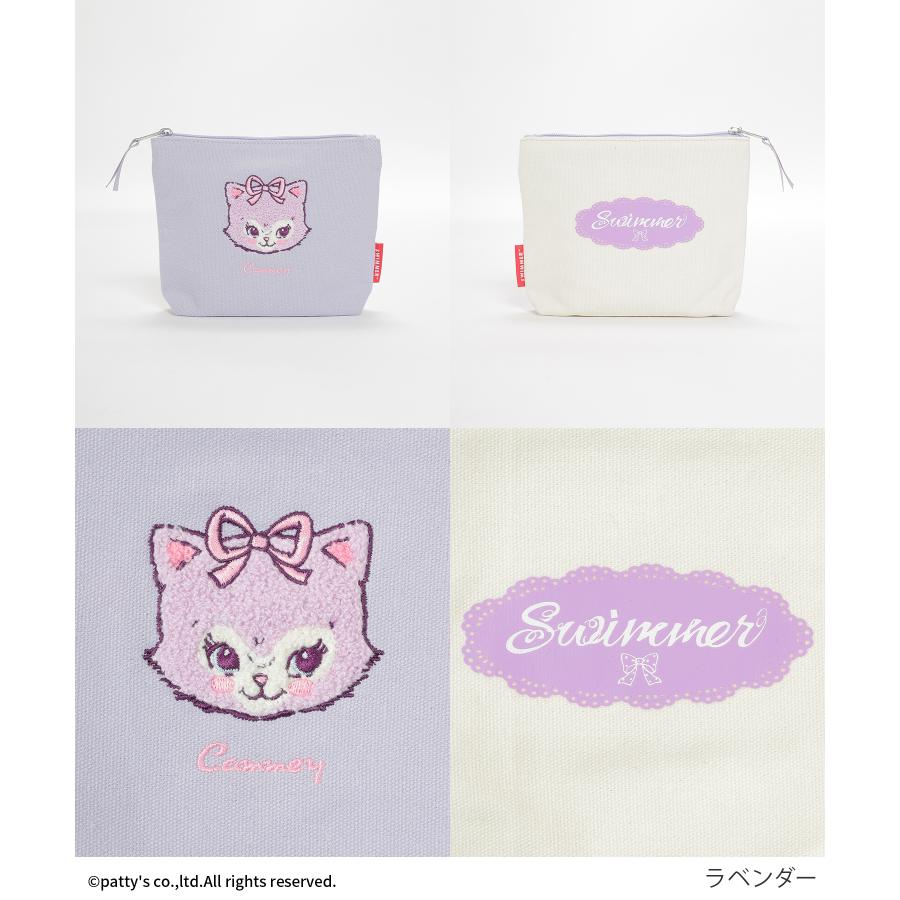 Honeys（ハニーズ） バッグ 鞄 ポーチ SWIMMER サガラ刺繍 キャンバス