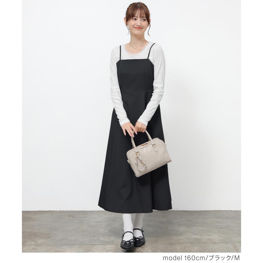 Honeys（ハニーズ） ワンピース ノースリーブ ロング丈 大きいサイズ