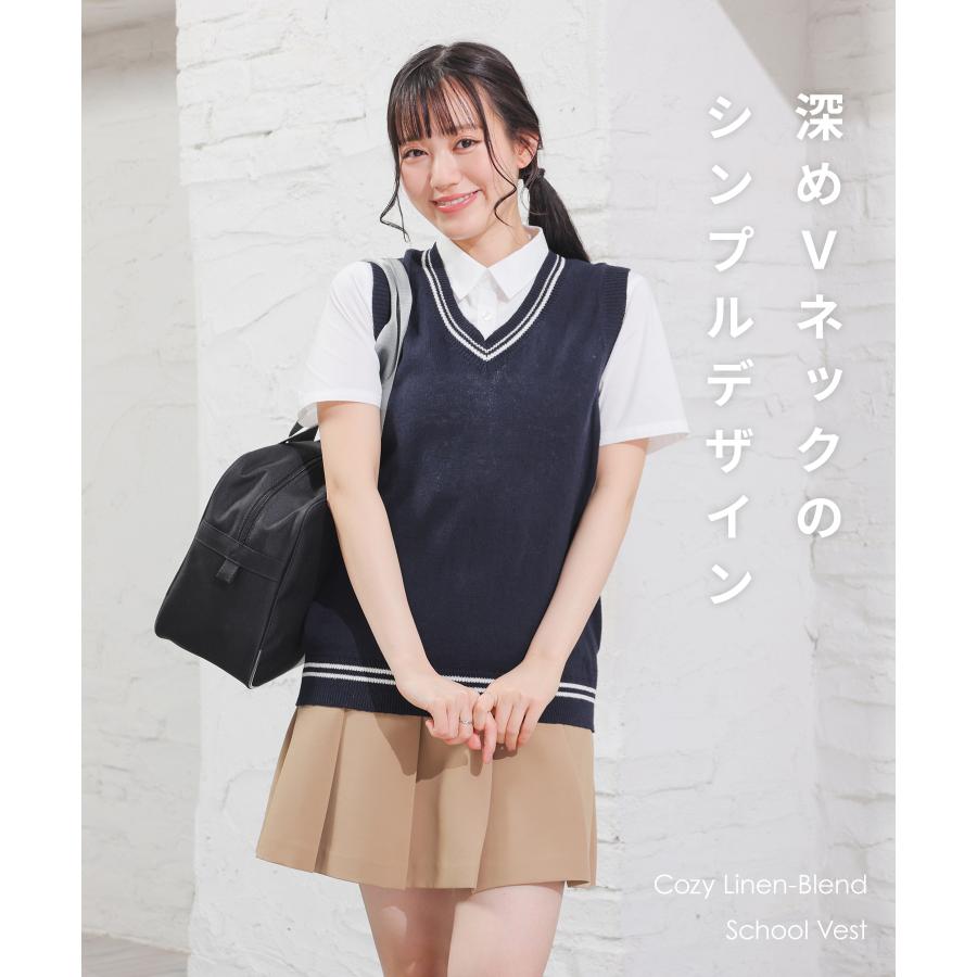 Honeys（ハニーズ） トップス ニット セーター ノースリーブ 制服