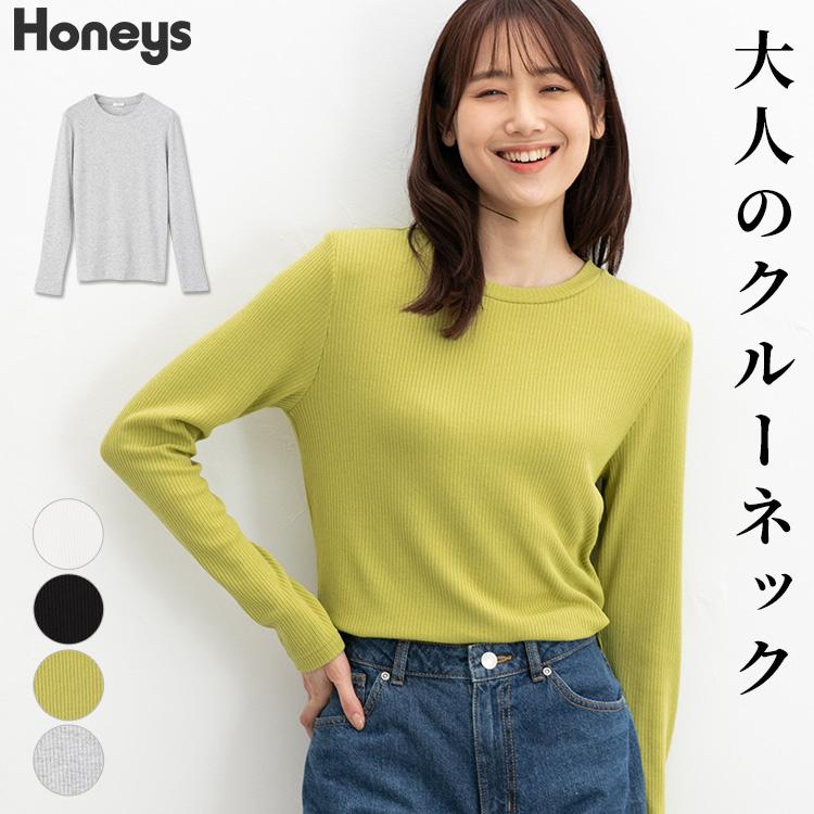Honeys（ハニーズ） トップス カットソー 長袖 Tシャツ ロンT 長袖T