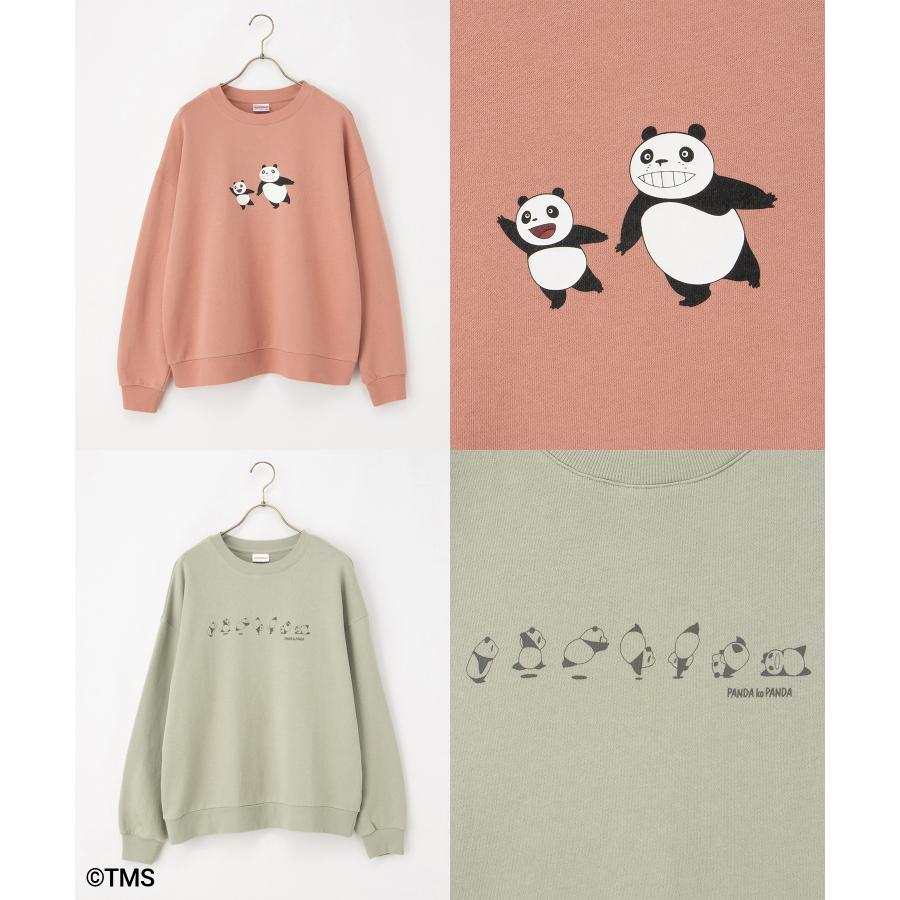 パンダ子パンダ　クラシコ上下 Honeys（ハニーズ） トップス スウェット 長袖 パンダコパンダ 綿