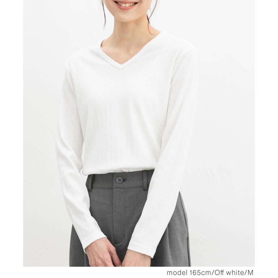 パタゴニア Vネック 無地 長袖 Tシャツ レディース М 16年製 アウトドア インナー アンダーシャツ カットソー ロンT シンプル スラブ織り patagonia - パタゴニア Vネック 無地 長袖 Tシャツ レディース М 16年