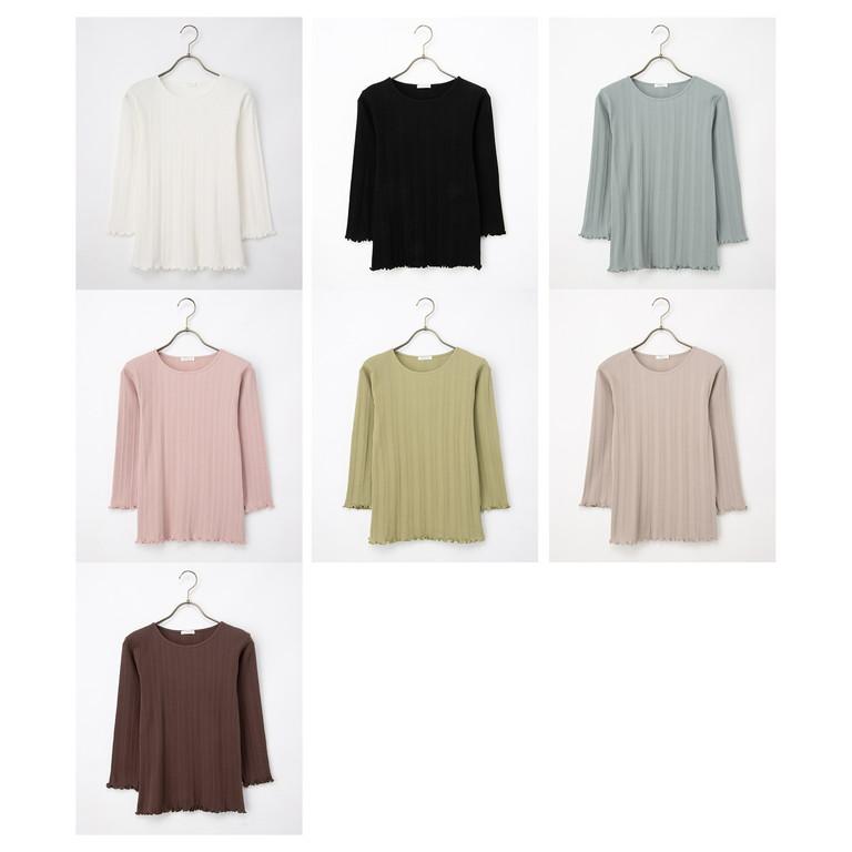 Honeys（ハニーズ） トップス Tシャツ 7分袖Tシャツ カットソー UV