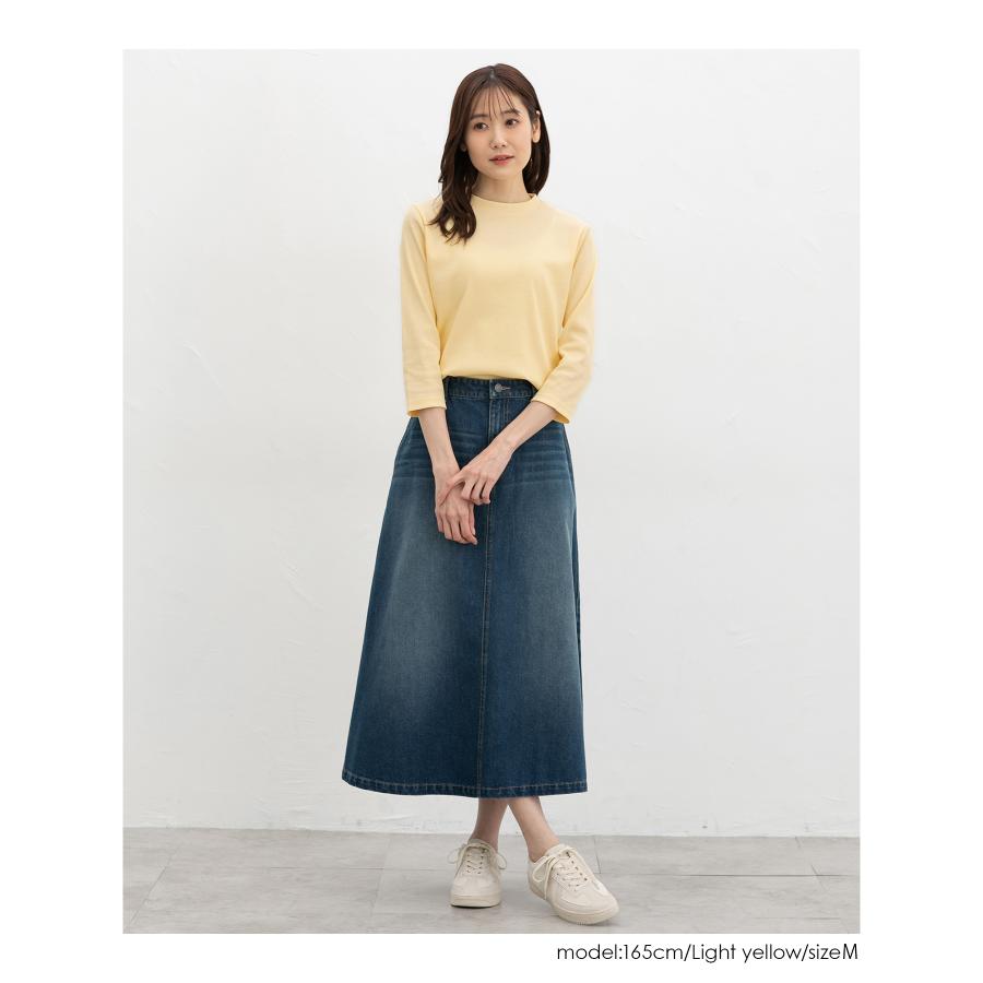 Honeys（ハニーズ） トップス 7分袖Tシャツ カットソー UVカット