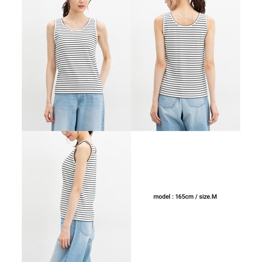 Honeys トップス タンクトップ UVカット 吸水速乾 カップ付き