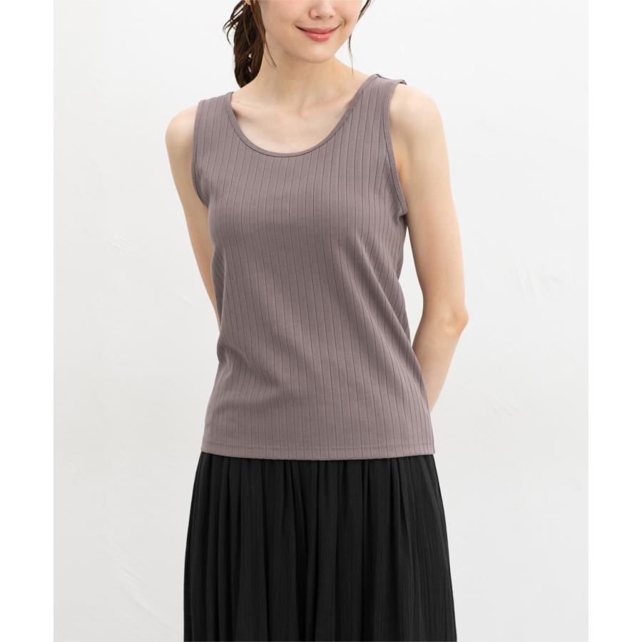 Honeys トップス タンクトップ UVカット 吸水速乾 カップ付き