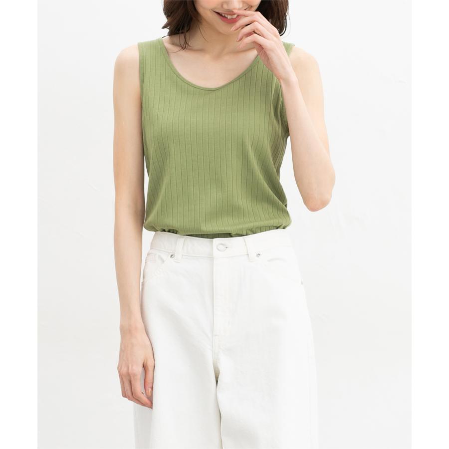 Honeys トップス タンクトップ UVカット 吸水速乾 カップ付き