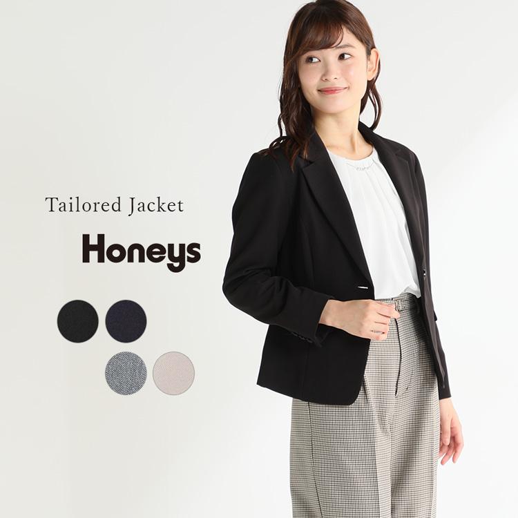 アウター ジャケット レディース オフィス 通勤 カジュアル フォーマル 春 夏 秋 冬 新作 Honeys ハニーズ テーラージャケット ハニーズ オンラインショップ 通販 Paypayモール