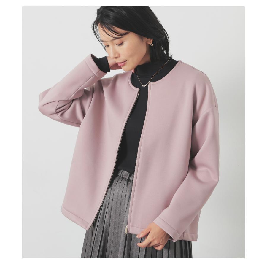 Honeys アウター ジャケット ノーカラージャケット ポケット