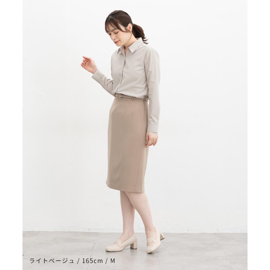 Honeys（ハニーズ） トップス シャツ スキッパーシャツ ブラウス 長袖