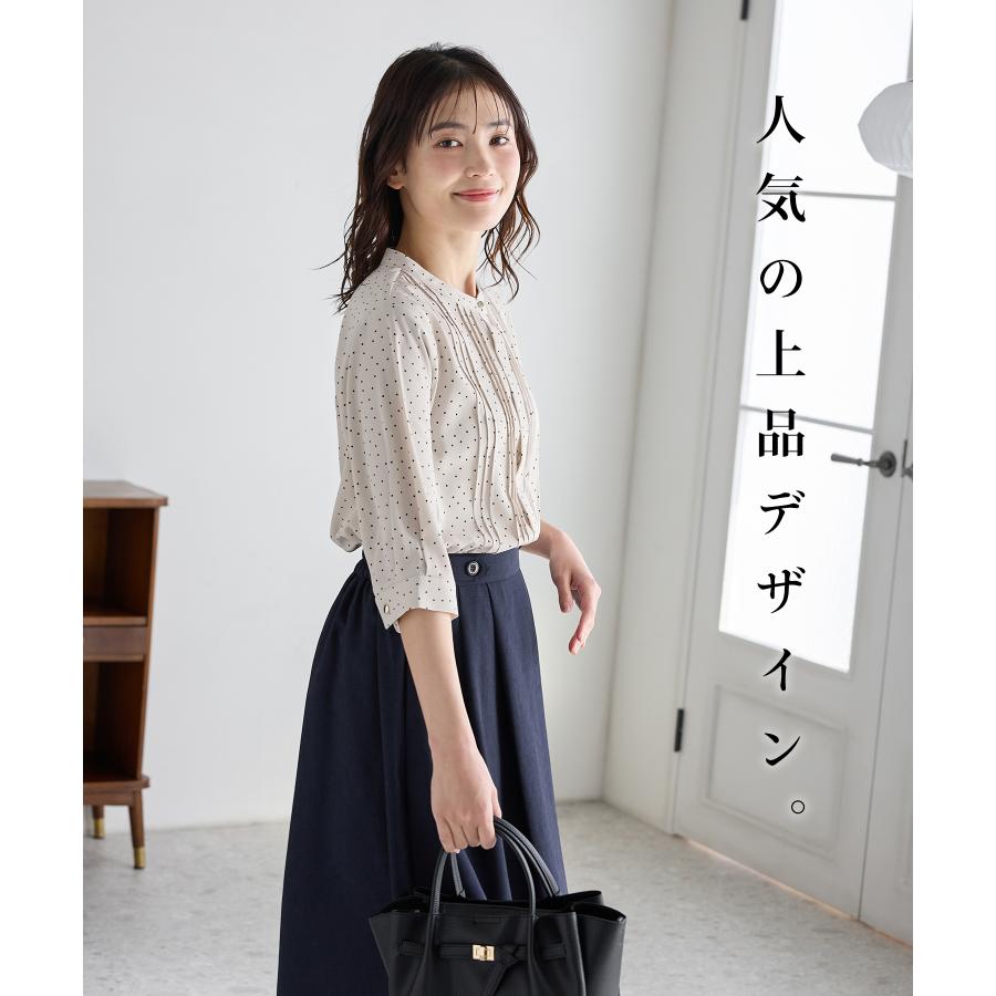 Honeys（ハニーズ） トップス ブラウス 大きいサイズ オフィス きれい