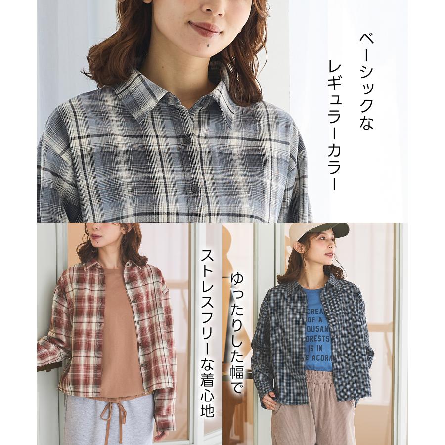 Honeys（ハニーズ） トップス シャツ ブラウス 長袖 レギュラーカラー
