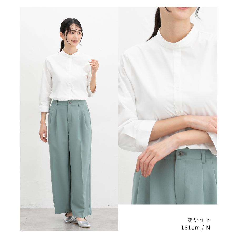 Honeys（ハニーズ） トップス シャツ マオカラーシャツ ブラウス