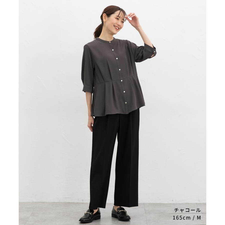 Honeys（ハニーズ） トップス ブラウス 大きいサイズ オフィス きれい
