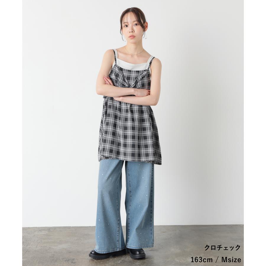 Honeys（ハニーズ） トップス ブラウス ノースリーブ キャミソール