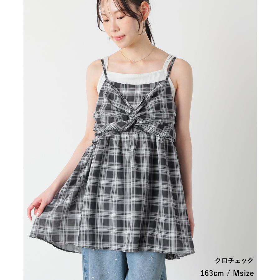 Honeys（ハニーズ） トップス ブラウス ノースリーブ キャミソール