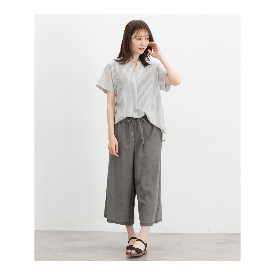 Honeys（ハニーズ） トップス ブラウス 半袖 マオスキッパー フレンチ
