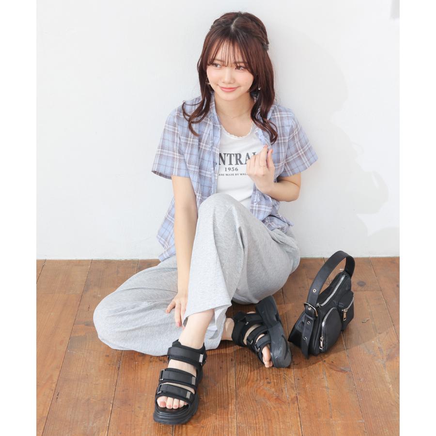 Honeys（ハニーズ） トップス シャツ ブラウス 半袖 フード付き