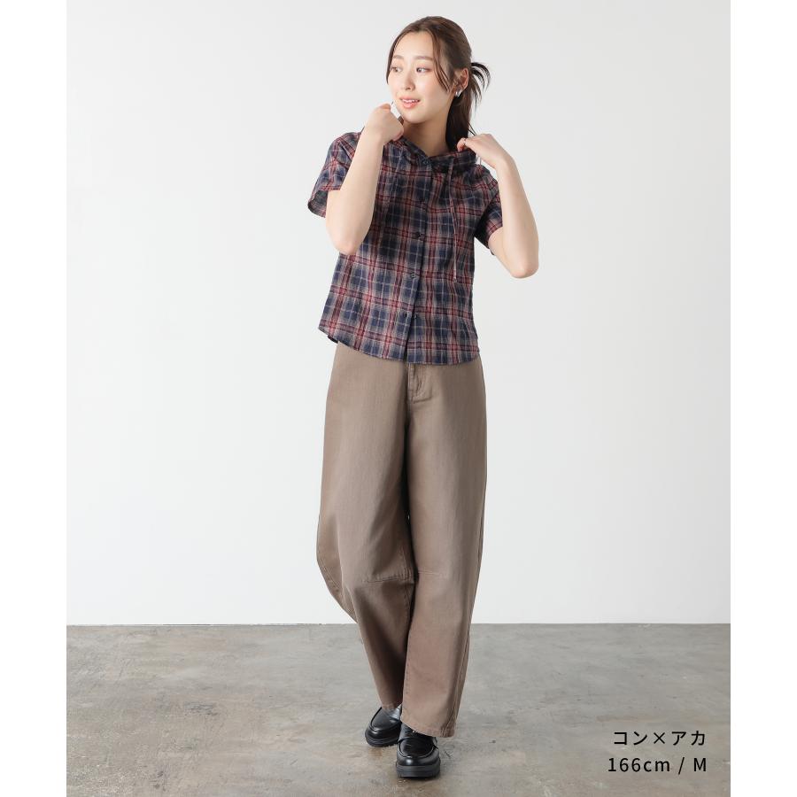 Honeys（ハニーズ） トップス シャツ ブラウス 半袖 フード付き