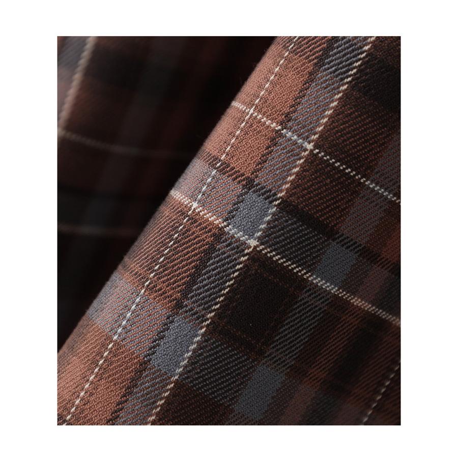 Honeys トップス ブラウス ノースリーブ チェック柄 ガーリー